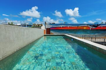 Rooftop pool