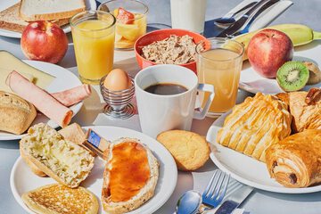 Breakfast area