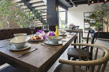 Breakfast area