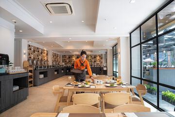Breakfast buffet