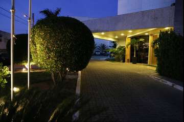 Front of property - evening/night