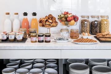 Breakfast buffet