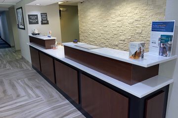 Check-in/check-out kiosk