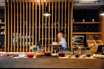Breakfast buffet