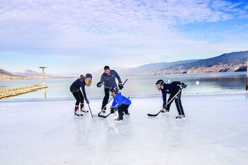 Ice skating