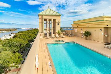 Rooftop pool