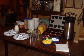 Breakfast area