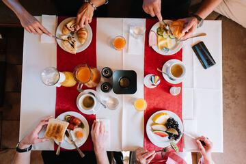 Breakfast buffet