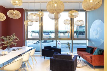 Lobby sitting area
