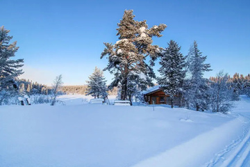 outside