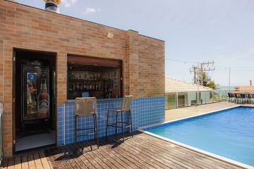 Rooftop pool