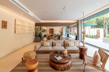 Lobby sitting area