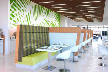 Breakfast area