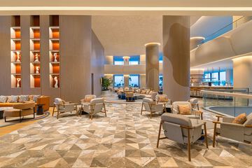 Lobby sitting area