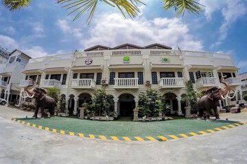 Interior entrance