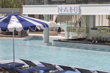 Swim-up bar