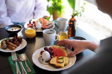 Breakfast area
