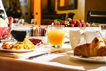 Breakfast area