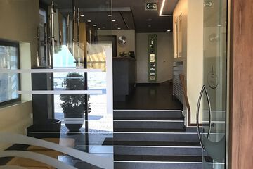 Interior entrance