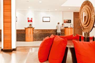 Lobby sitting area