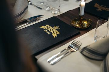 Couples dining