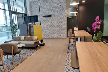 Lobby sitting area