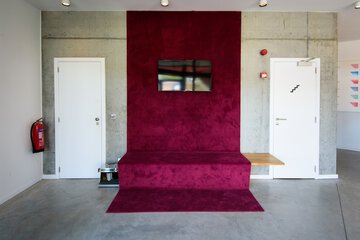 Interior entrance