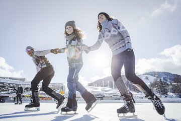 Ice skating