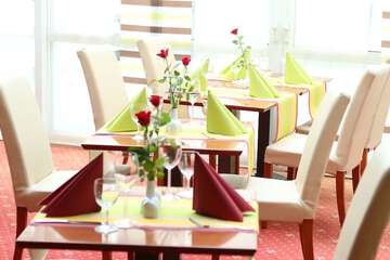 Breakfast area