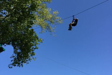 Ziplining