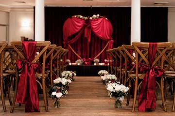 Indoor wedding