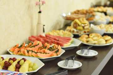 Breakfast buffet