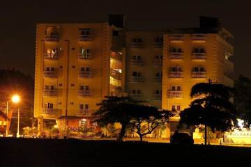 Front of property - evening/night