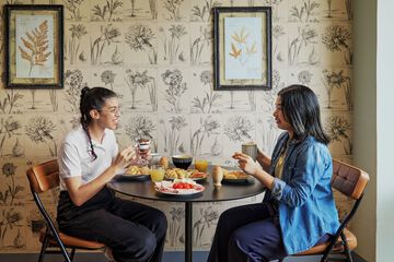 Breakfast area