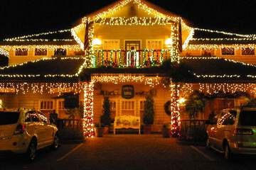 Front of property - evening/night