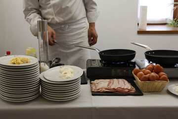Breakfast area