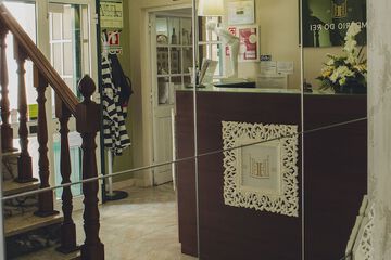 Interior entrance