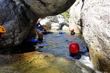 Outdoor rock climbing