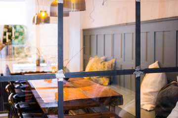 Breakfast area
