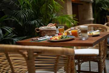 Breakfast area