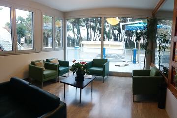 Lobby sitting area