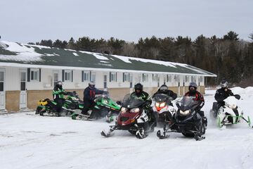 Snowmobiling