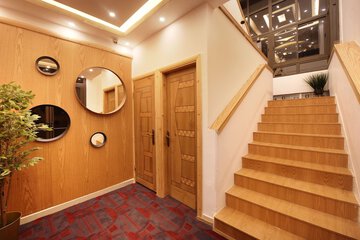 Interior entrance