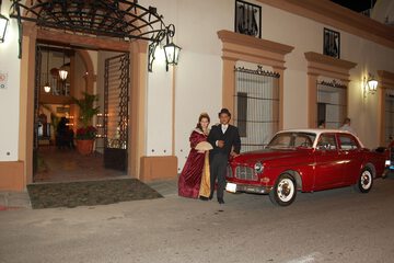 Front of property - evening/night