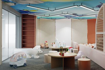 Children's play area - indoor