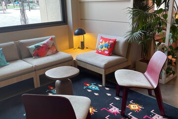 Lobby sitting area
