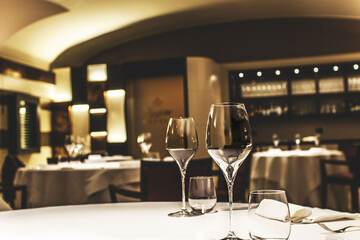 Couples dining