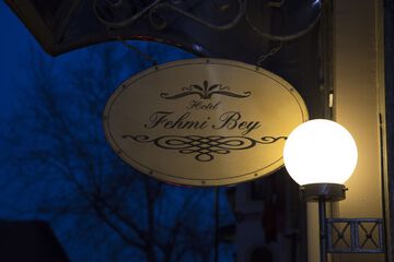 Front of property - evening/night