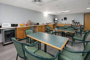 Breakfast area