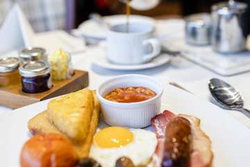 Breakfast area